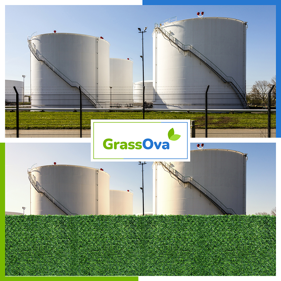 Industrial Metal Fence Panel